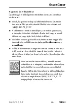 Preview for 226 page of Silvercrest 385372 2107 Operating Instructions Manual