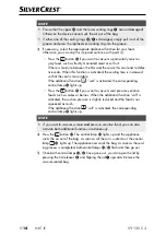 Preview for 17 page of Silvercrest 389185 2104 Operating Instructions Manual