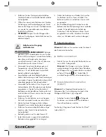 Preview for 23 page of Silvercrest 66593 Operation And Safety Notes