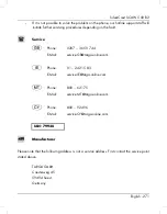 Preview for 273 page of Silvercrest 79938 User Manual And Service Information