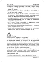 Preview for 8 page of Silvercrest DV-5100HD User Manual