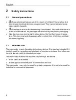 Preview for 8 page of Silvercrest DV-5300HD User Manual And Service Information