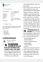 Preview for 7 page of Silvercrest HG01696A Operation And Safety Notes