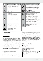 Preview for 47 page of Silvercrest HG01696A Operation And Safety Notes