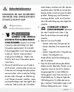 Preview for 7 page of Silvercrest HG04426A Operation And Safety Notes