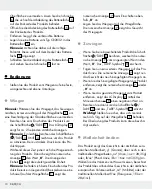 Preview for 10 page of Silvercrest HG04426A Operation And Safety Notes