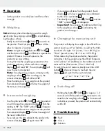 Preview for 18 page of Silvercrest HG04426A Operation And Safety Notes