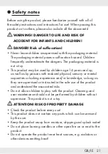 Preview for 20 page of Silvercrest HG04778 Operation And Safety Notes