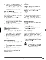 Preview for 7 page of Silvercrest KH 2308 Operating Instructions Manual