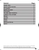 Preview for 3 page of Silvercrest SAS 7.2 A1 Operating Instructions Manual