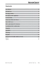 Preview for 4 page of Silvercrest SAS 7.4 LI B3 Operating Instructions Manual