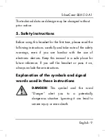 Preview for 11 page of Silvercrest SBH 5.0 A1 Operating Instructions Manual