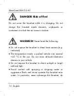 Preview for 14 page of Silvercrest SBH 5.0 A1 Operating Instructions Manual