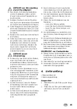 Preview for 47 page of Silvercrest SBV 50 A1 Operating Instructions Manual