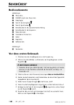 Preview for 51 page of Silvercrest SDB 2400 F4 Operating Instructions Manual