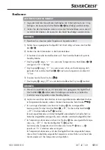 Preview for 54 page of Silvercrest SDI 2800 D4 Operating Instructions Manual