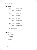 Preview for 34 page of Silvercrest SDR 1.5 A1 Operating Instructions And Safety Instructions