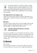 Preview for 37 page of Silvercrest SDRF 10 A1 Operation And Safety Notes