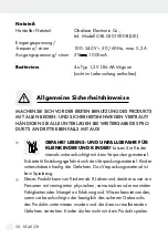 Preview for 50 page of Silvercrest SDRF 10 A1 Operation And Safety Notes