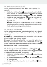 Preview for 58 page of Silvercrest SDRF 10 A1 Operation And Safety Notes