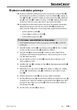 Preview for 82 page of Silvercrest SFE 450 C3 Quick Start Manual And Safety Instructions