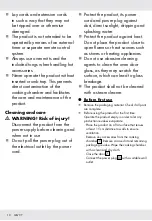 Preview for 10 page of Silvercrest SGB 1200 E1 Operation And Safety Notes