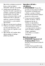 Preview for 21 page of Silvercrest SGB 1200 E1 Operation And Safety Notes