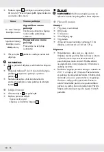 Preview for 38 page of Silvercrest SGB 1200 E1 Operation And Safety Notes