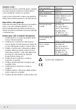 Preview for 44 page of Silvercrest SGB 1200 E1 Operation And Safety Notes