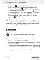 Preview for 58 page of Silvercrest SHBS 1000 A1 Operation And Safety Notes