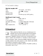 Preview for 85 page of Silvercrest SHBS 1000 A1 Operation And Safety Notes