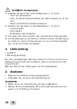 Preview for 76 page of Silvercrest SKH 64 D2 Operating Instructions Manual