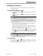 Preview for 40 page of Silvercrest SLE 280 A2 Operating Instructions Manual