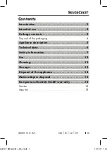 Preview for 4 page of Silvercrest SMG 2.4 A1 Operating Instructions Manual