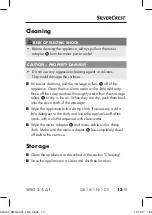 Preview for 16 page of Silvercrest SMG 2.4 A1 Operating Instructions Manual