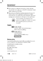 Preview for 39 page of Silvercrest SMG 2.4 A1 Operating Instructions Manual