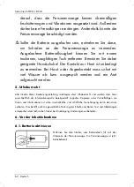 Preview for 64 page of Silvercrest SPWG 180 G1 Operating Instructions And Safety Instructions