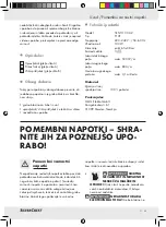 Preview for 23 page of Silvercrest SRNH 100 A2 Operation And Safety Notes