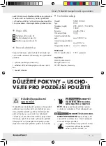 Preview for 33 page of Silvercrest SRNH 100 A2 Operation And Safety Notes