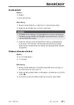 Preview for 30 page of Silvercrest SSJ 150 A2 Operating Instructions Manual