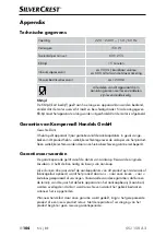 Preview for 107 page of Silvercrest SSJ 150 A2 Operating Instructions Manual