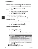 Preview for 87 page of Silvercrest SUR 46 C2 Operating Instructions Manual