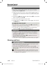 Preview for 35 page of Silvercrest SWKC 2400 C2 Operating Instructions Manual