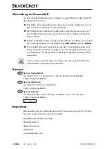 Preview for 105 page of Silvercrest SWR 1000 A1 Operating Instructions Manual