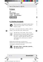 Preview for 58 page of Silvercrest Z30441A User Manual