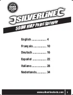 Preview for 3 page of Silverline 500W HVLP Manual