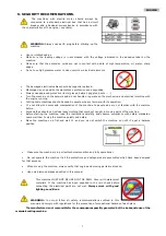 Preview for 29 page of Sima VENUS 125 POLYPANEL Original User Manual