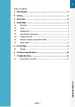 Preview for 2 page of SIMARINE CARAVAN SPDU-52 User Manual