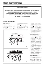 Preview for 3 page of Sime Dewy HE WM User Instructions