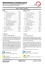 Preview for 2 page of SIMON RWA ZVE-LOCK Operating Manual